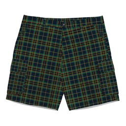 ScotsTee Shop Scottish Young Enterprise Scotland Tartan Plaid Cargo Shorts for Men