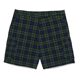 ScotsTee Shop Scottish McNeil of Colonsay Tartan Plaid Cargo Shorts for Men