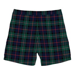 ScotsTee Shop Scottish McPhail Hunting Modern Tartan Plaid Cargo Shorts for Men