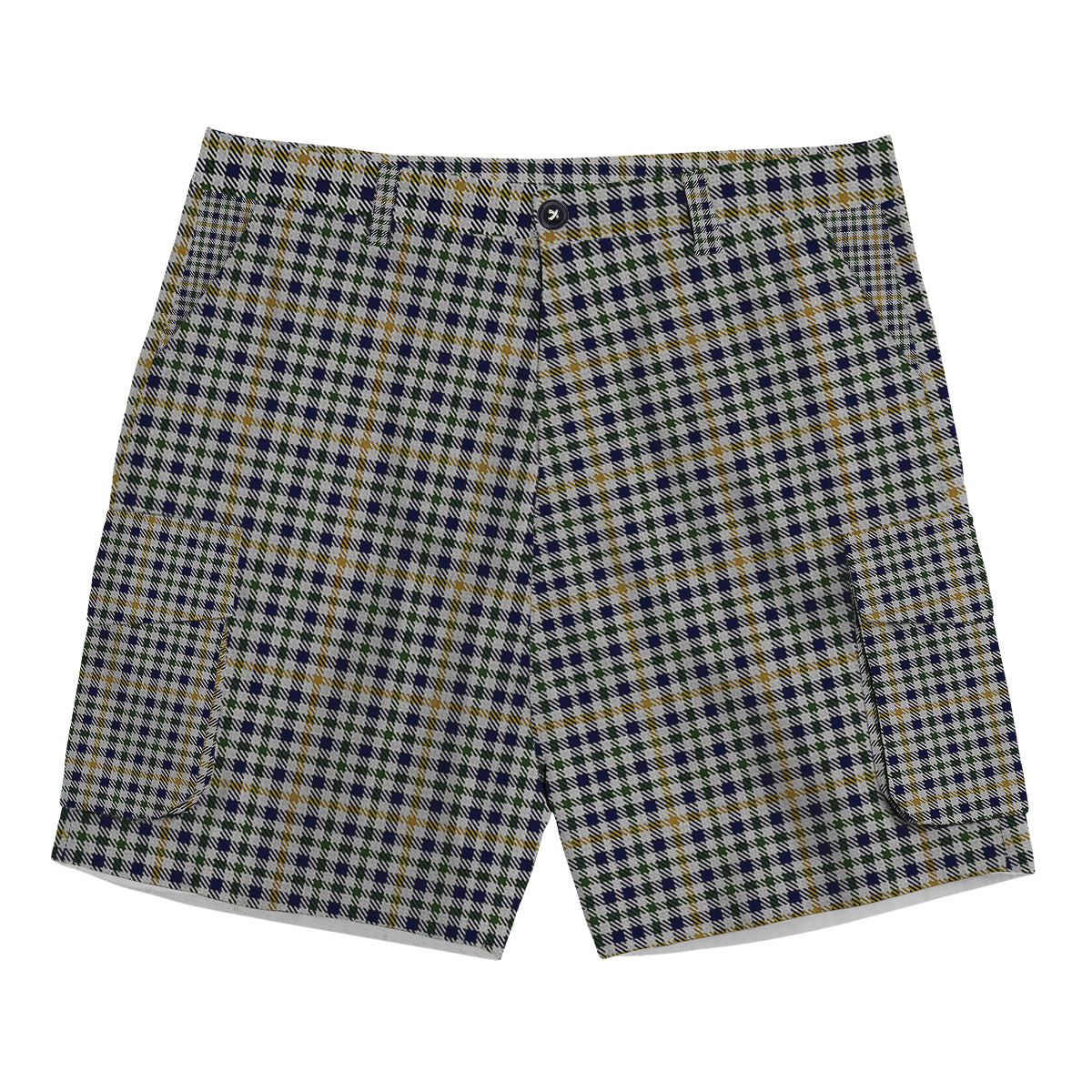 ScotsTee Shop Scottish Yamato International Tartan Plaid Cargo Shorts for Men