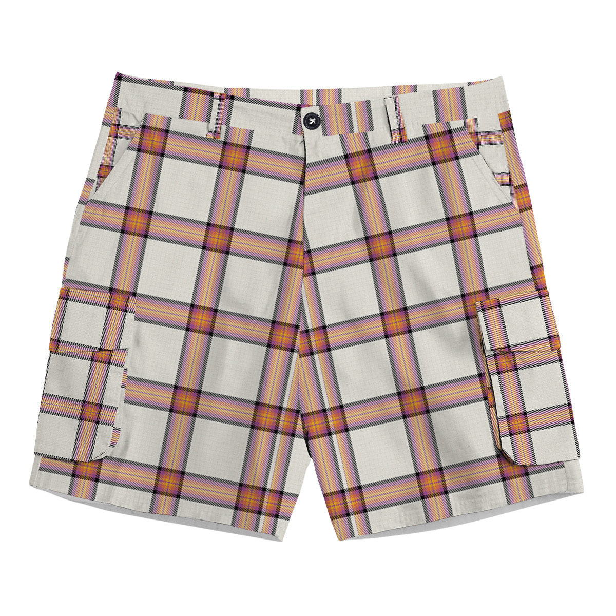 ScotsTee Shop Scottish Young Christina Ancient Tartan Plaid Cargo Shorts for Men