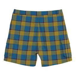ScotsTee Shop Scottish Oliver Dress Pink Tartan Plaid Cargo Shorts for Men
