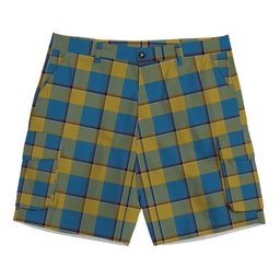 ScotsTee Shop Scottish Oliver Dress Pink Tartan Plaid Cargo Shorts for Men