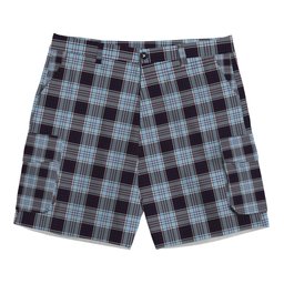 ScotsTee Shop Scottish Royal Canadian Air Force Tartan Plaid Cargo Shorts for Men