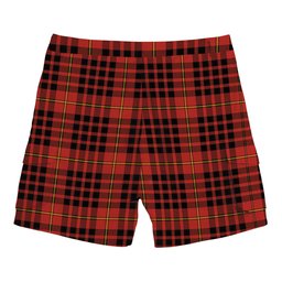 ScotsTee Shop Scottish MacDonald of Ardnamurchan Ancient Tartan Plaid Cargo Shorts for Men