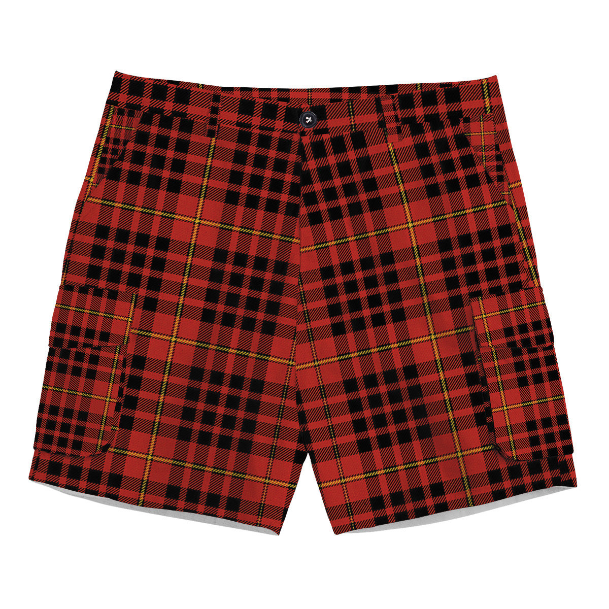 ScotsTee Shop Scottish MacDonald of Ardnamurchan Ancient Tartan Plaid Cargo Shorts for Men