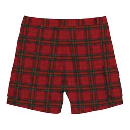 ScotsTee Shop Scottish Stewart of Rothesay 2 Tartan Plaid Cargo Shorts for Men