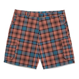 ScotsTee Shop Scottish Hannay Dress Modern Tartan Plaid Cargo Shorts for Men