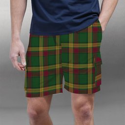 ScotsTee Shop Scottish MacMillan Anc Clans Originaux Tartan Plaid Cargo Shorts for Men
