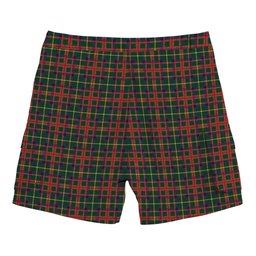ScotsTee Shop Scottish McIntosh Hunting Modern Tartan Plaid Cargo Shorts for Men