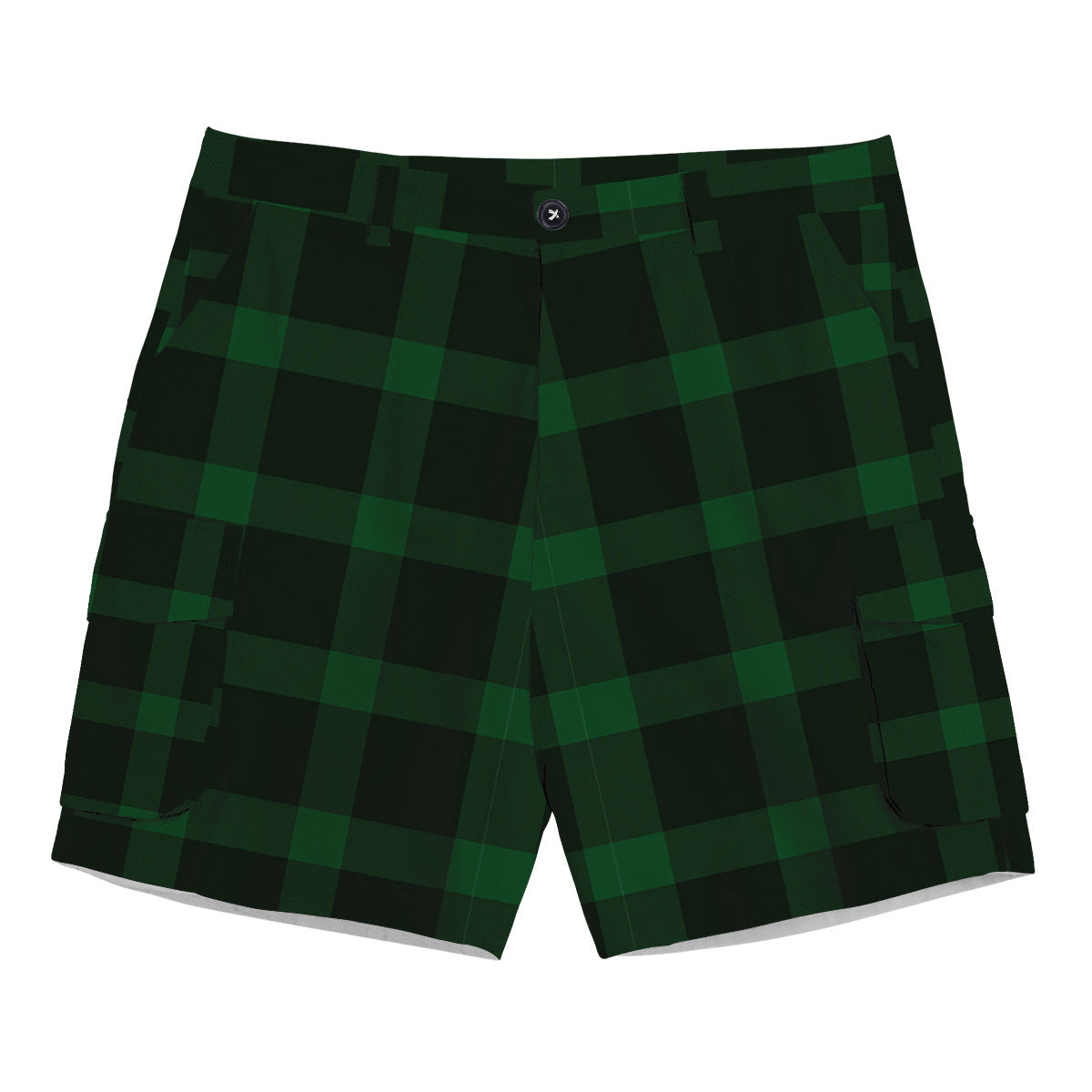 ScotsTee Shop Scottish MacKillen Hunting Tartan Plaid Cargo Shorts for Men