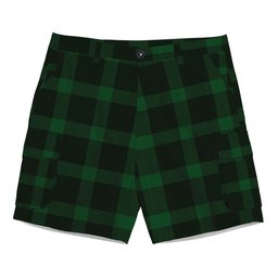 ScotsTee Shop Scottish MacKillen Hunting Tartan Plaid Cargo Shorts for Men