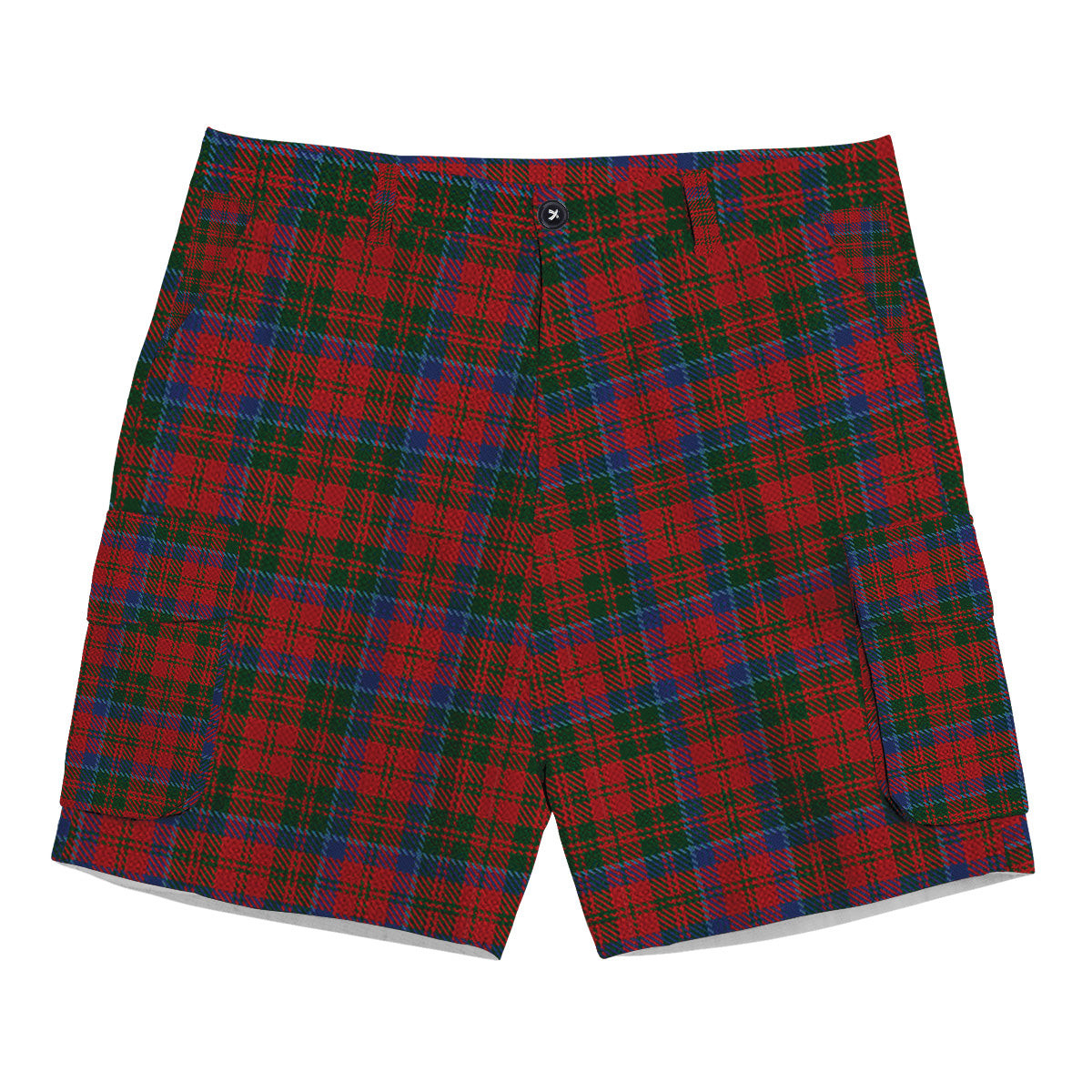 ScotsTee Shop Scottish Matheson 1831 Tartan Plaid Cargo Shorts for Men