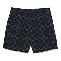 ScotsTee Shop Scottish MacRae Hunting 4 Tartan Plaid Cargo Shorts for Men