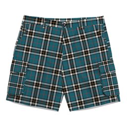 ScotsTee Shop Scottish MacTavish Dress Ancient Tartan Plaid Cargo Shorts for Men