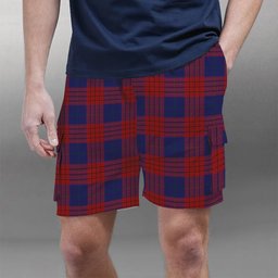ScotsTee Shop Scottish Robinson Dress Pendleton 1 Tartan Plaid Cargo Shorts for Men