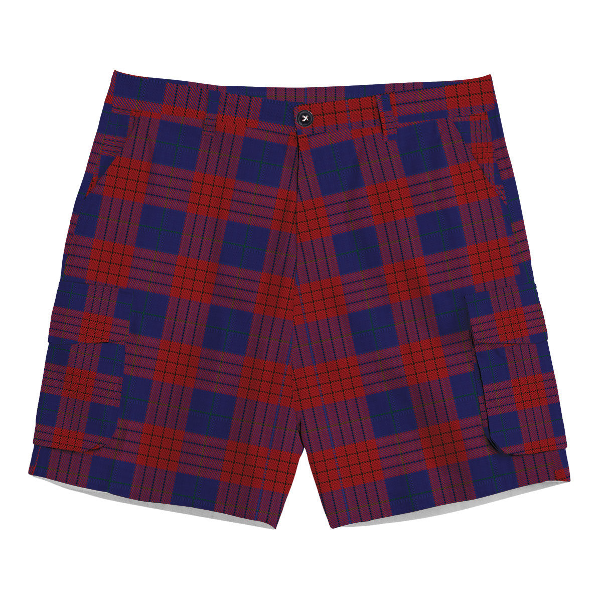 ScotsTee Shop Scottish Robinson Dress Pendleton 1 Tartan Plaid Cargo Shorts for Men