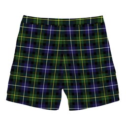ScotsTee Shop Scottish MacNeill of Barra Modern Tartan Plaid Cargo Shorts for Men