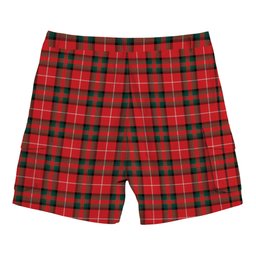 ScotsTee Shop Scottish Stuart Of Bute Modern Tartan Plaid Cargo Shorts for Men