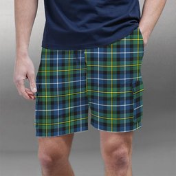 ScotsTee Shop Scottish McNeil of Barra Ancient Tartan Plaid Cargo Shorts for Men