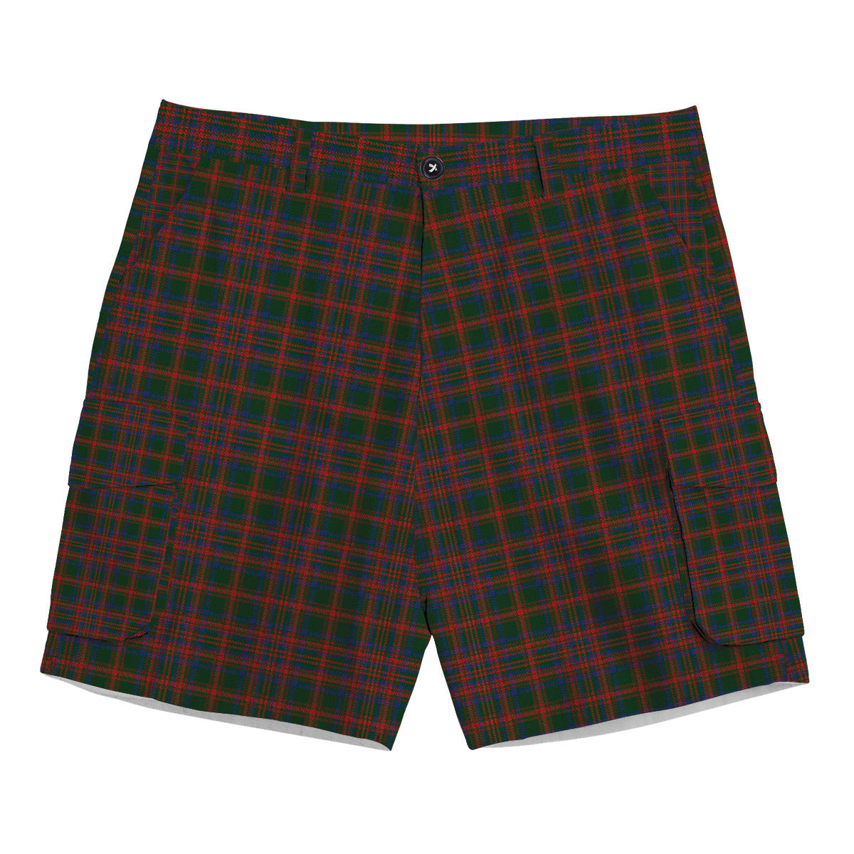 ScotsTee Shop Scottish Matheson Hunting STS incomplete sett Tartan Plaid Cargo Shorts for Men