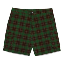 ScotsTee Shop Scottish McFie Hunting Tartan Plaid Cargo Shorts for Men