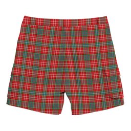 ScotsTee Shop Scottish Ogilvie (Ogilvy) Modern Tartan Plaid Cargo Shorts for Men