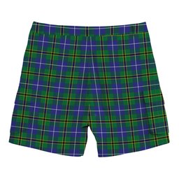 ScotsTee Shop Scottish Turnbull Hunting SC Tartan Plaid Cargo Shorts for Men