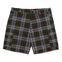 ScotsTee Shop Scottish McDuff Dress Tartan Plaid Cargo Shorts for Men
