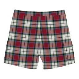 ScotsTee Shop Scottish Rose Dress Modern Tartan Plaid Cargo Shorts for Men