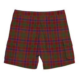 ScotsTee Shop Scottish MacRae The Prince_s Own Tartan Plaid Cargo Shorts for Men