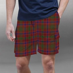 ScotsTee Shop Scottish MacRae The Prince_s Own Tartan Plaid Cargo Shorts for Men