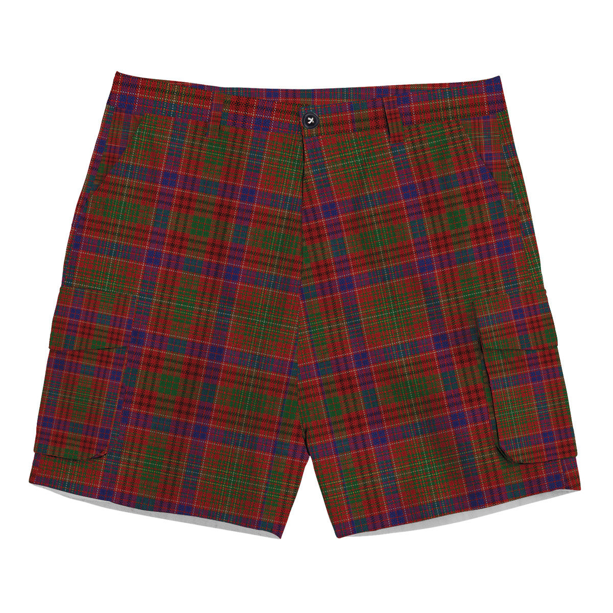 ScotsTee Shop Scottish MacRae The Prince_s Own Tartan Plaid Cargo Shorts for Men
