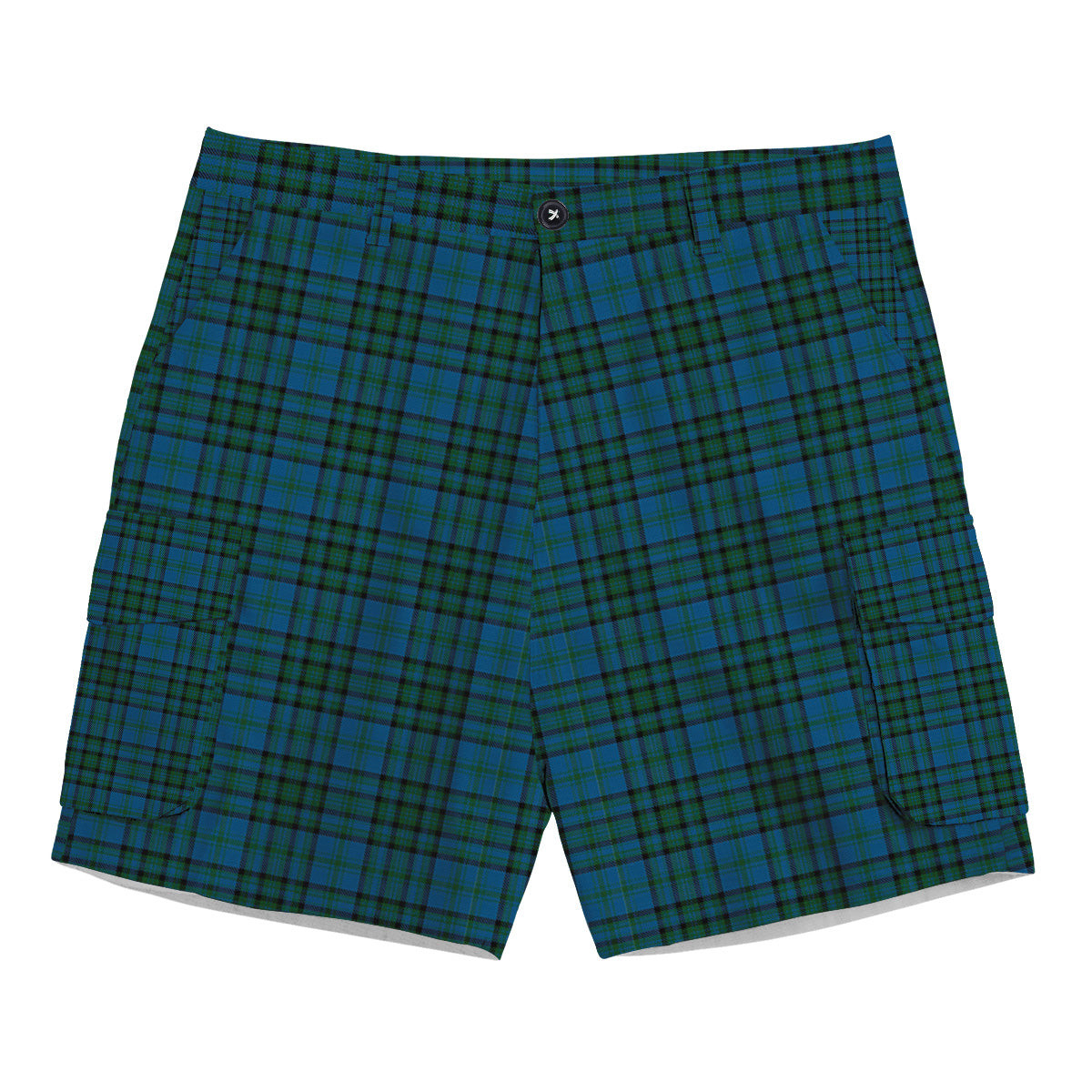 ScotsTee Shop Scottish Matheson Hunting Tartan Plaid Cargo Shorts for Men