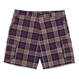 ScotsTee Shop Scottish MacDonald Pattern of Plaids Tartan Plaid Cargo Shorts for Men