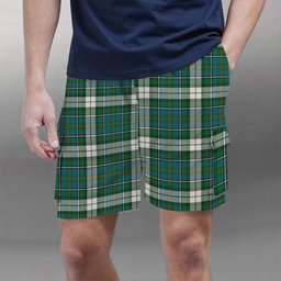 ScotsTee Shop Scottish McInnes Dress Ancient Tartan Plaid Cargo Shorts for Men