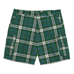ScotsTee Shop Scottish McInnes Dress Ancient Tartan Plaid Cargo Shorts for Men