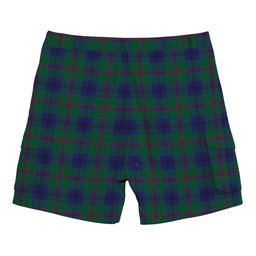 ScotsTee Shop Scottish Lawrie Tartan Plaid Cargo Shorts for Men