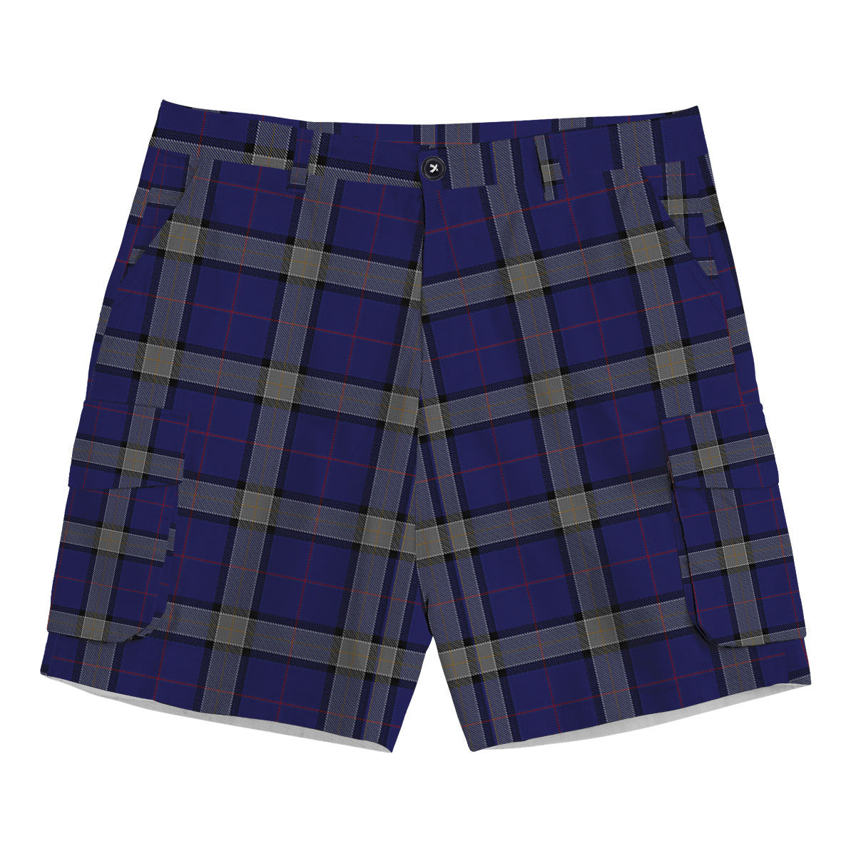 ScotsTee Shop Scottish Lloyd of Astargus Tartan Plaid Cargo Shorts for Men