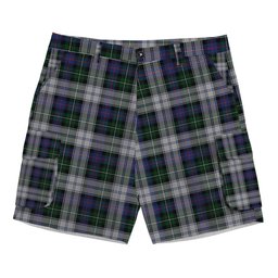 ScotsTee Shop Scottish MacKenzie Dress 4 Tartan Plaid Cargo Shorts for Men