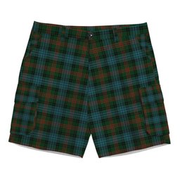 ScotsTee Shop Scottish Ross Hunting Tartan Plaid Cargo Shorts for Men