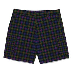 ScotsTee Shop Scottish Murray of Atholl Modern Tartan Plaid Cargo Shorts for Men