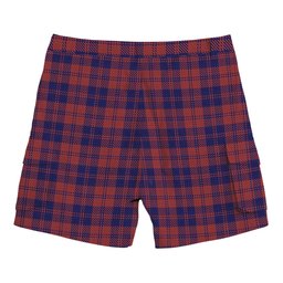 ScotsTee Shop Scottish MacGregor of Glengyle Tartan Plaid Cargo Shorts for Men