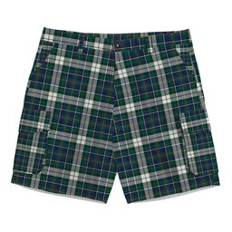 ScotsTee Shop Scottish McInnes Dress Modern Tartan Plaid Cargo Shorts for Men