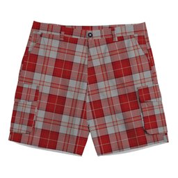 ScotsTee Shop Scottish Menzies 3 Tartan Plaid Cargo Shorts for Men