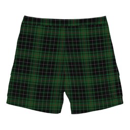 ScotsTee Shop Scottish MacAuley Hunting Tartan Plaid Cargo Shorts for Men