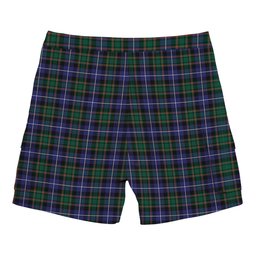 ScotsTee Shop Scottish McRae Hunting Modern Tartan Plaid Cargo Shorts for Men