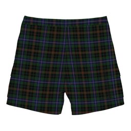 ScotsTee Shop Scottish MacKean Hunting Tartan Plaid Cargo Shorts for Men