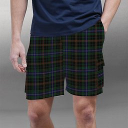 ScotsTee Shop Scottish MacKean Hunting Tartan Plaid Cargo Shorts for Men