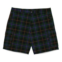 ScotsTee Shop Scottish MacKean Hunting Tartan Plaid Cargo Shorts for Men